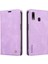 Samsung Galaxy A30 Premium Pu Deri Basit Cüzdan Kılıf Kart Yuvaları Destek Ayağı Manyetik Kapatma Darbeye Dayanıklı Kapak (Yurt Dışından) 1