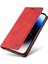 iPhone 15 Pro Premium Pu Deri Basit Cüzdan Kılıf Kart Yuvaları Destek Ayağı Manyetik Kapatma Darbeye Dayanıklı Kapak (Yurt Dışından) 4