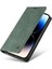 iPhone 14 Pro Premium Pu Deri Basit Cüzdan Kılıf Kart Yuvaları Destek Ayağı Manyetik Kapatma Darbeye Dayanıklı Kapak (Yurt Dışından) 4