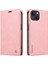 iPhone 14 Premium Pu Deri Basit Cüzdan Kılıf Kart Yuvaları Destek Ayağı Manyetik Kapatma Darbeye Dayanıklı Kapak (Yurt Dışından) 1