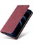 iPhone 12 Premium Pu Deri Basit Cüzdan Kılıf Kart Yuvaları Destek Ayağı Manyetik Kapatma Darbeye Dayanıklı Kapak (Yurt Dışından) 5