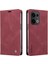 Oppo Reno 13 5g Premium Pu Deri Basit Cüzdan Kılıf Kart Yuvaları Destek Ayağı Manyetik Kapatma Darbeye Dayanıklı Kapak (Yurt Dışından) 3
