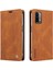 Xiaomi Redmi Note 9 4g Premium Pu Deri Basit Cüzdan Kılıf Kart Yuvaları Destek Ayağı Manyetik Kapatma Darbeye Dayanıklı Kapak (Yurt Dışından) 1