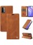 Xiaomi Redmi Note 9 4g Premium Pu Deri Basit Cüzdan Kılıf Kart Yuvaları Destek Ayağı Manyetik Kapatma Darbeye Dayanıklı Kapak (Yurt Dışından) 4