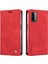 Xiaomi Redmi Note 9 4g Premium Pu Deri Basit Cüzdan Kılıf Kart Yuvaları Destek Ayağı Manyetik Kapatma Darbeye Dayanıklı Kapak (Yurt Dışından) 1