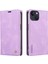 iPhone 15 Plus Premium Pu Deri Basit Cüzdan Kılıf Kart Yuvaları Destek Ayağı Manyetik Kapatma Darbeye Dayanıklı Kapak (Yurt Dışından) 3