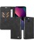 iPhone 15 Plus Premium Pu Deri Basit Cüzdan Kılıf Kart Yuvaları Destek Ayağı Manyetik Kapatma Darbeye Dayanıklı Kapak (Yurt Dışından) 5