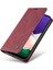 Samsung Galaxy A22 5g Premium Pu Deri Basit Cüzdan Kılıf Kart Yuvaları Destek Ayağı Manyetik Kapatma Darbeye Dayanıklı Kapak (Yurt Dışından) 3