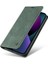 iPhone 13 Premium Pu Deri Basit Cüzdan Kılıf Kart Yuvaları Destek Ayağı Manyetik Kapatma Darbeye Dayanıklı Kapak (Yurt Dışından) 3