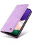 Samsung Galaxy A22 5g Premium Pu Deri Basit Cüzdan Kılıf Kart Yuvaları Destek Ayağı Manyetik Kapatma Darbeye Dayanıklı Kapak (Yurt Dışından) 3
