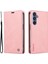 Samsung Galaxy M35 Premium Pu Deri Basit Cüzdan Kılıf Kart Yuvaları Destek Ayağı Manyetik Kapatma Darbeye Dayanıklı Kapak (Yurt Dışından) 3