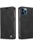 iPhone 13 Pro Max Premium Pu Deri Basit Cüzdan Kılıf Kart Yuvaları Destek Ayağı Manyetik Kapatma Darbeye Dayanıklı Kapak (Yurt Dışından) 1