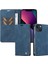 iPhone 15 Premium Pu Deri Basit Cüzdan Kılıf Kart Yuvaları Destek Ayağı Manyetik Kapatma Darbeye Dayanıklı Kapak (Yurt Dışından) 5