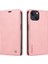 iPhone 14 Plus Premium Pu Deri Basit Cüzdan Kılıf Kart Yuvaları Destek Ayağı Manyetik Kapatma Darbeye Dayanıklı Kapak (Yurt Dışından) 1