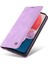 Samsung Galaxy A73 5g Premium Pu Deri Basit Cüzdan Kılıf Kart Yuvaları Destek Ayağı Manyetik Kapatma Darbeye Dayanıklı Kapak (Yurt Dışından) 5