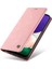 Samsung Galaxy A22 4g Premium Pu Deri Basit Cüzdan Kılıf Kart Yuvaları Destek Ayağı Manyetik Kapatma Darbeye Dayanıklı Kapak (Yurt Dışından) 4