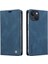 iPhone 13 Premium Pu Deri Basit Cüzdan Kılıf Kart Yuvaları Destek Ayağı Manyetik Kapatma Darbeye Dayanıklı Kapak (Yurt Dışından) 3