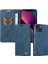 iPhone 13 Premium Pu Deri Basit Cüzdan Kılıf Kart Yuvaları Destek Ayağı Manyetik Kapatma Darbeye Dayanıklı Kapak (Yurt Dışından) 5