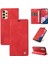 Samsung Galaxy A13 4g Premium Pu Deri Basit Cüzdan Kılıf Kart Yuvaları Destek Ayağı Manyetik Kapatma Darbeye Dayanıklı Kapak (Yurt Dışından) 5