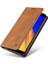 Samsung Galaxy J6 Prime Premium Pu Deri Basit Cüzdan Kılıf Kart Yuvaları Destek Ayağı Manyetik Kapatma Darbeye Dayanıklı Kapak (Yurt Dışından) 4