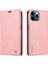 iPhone 13 Pro Max Premium Pu Deri Basit Cüzdan Kılıf Kart Yuvaları Destek Ayağı Manyetik Kapatma Darbeye Dayanıklı Kapak (Yurt Dışından) 3