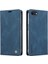 iPhone 7/8 Premium Pu Deri Basit Cüzdan Kılıf Kart Yuvaları Destek Ayağı Manyetik Kapatma Darbeye Dayanıklı Kapak (Yurt Dışından) 3