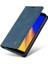 Samsung Galaxy J6 Prime Premium Pu Deri Basit Cüzdan Kılıf Kart Yuvaları Destek Ayağı Manyetik Kapatma Darbeye Dayanıklı Kapak (Yurt Dışından) 3