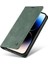 iPhone 15 Pro Max Premium Pu Deri Basit Cüzdan Kılıf Kart Yuvaları Destek Ayağı Manyetik Kapatma Darbeye Dayanıklı Kapak (Yurt Dışından) 3