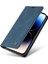 iPhone 15 Pro Max Premium Pu Deri Basit Cüzdan Kılıf Kart Yuvaları Destek Ayağı Manyetik Kapatma Darbeye Dayanıklı Kapak (Yurt Dışından) 4