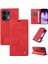 Oppo Reno 13 Pro 5g Premium Pu Deri Basit Cüzdan Kılıf Kart Yuvaları Destek Ayağı Manyetik Kapatma Darbeye Dayanıklı Kapak (Yurt Dışından) 5