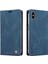 iPhone X/xs Premium Pu Deri Basit Cüzdan Kılıf Kart Yuvaları Destek Ayağı Manyetik Kapatma Darbeye Dayanıklı Kapak (Yurt Dışından) 3