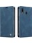 Samsung Galaxy A20 Premium Pu Deri Basit Cüzdan Kılıf Kart Yuvaları Destek Ayağı Manyetik Kapatma Darbeye Dayanıklı Kapak (Yurt Dışından) 1
