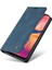 Samsung Galaxy A20 Premium Pu Deri Basit Cüzdan Kılıf Kart Yuvaları Destek Ayağı Manyetik Kapatma Darbeye Dayanıklı Kapak (Yurt Dışından) 3