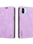 Xiaomi Redmi A1 Plus Premium Pu Deri Basit Cüzdan Kılıf Kart Yuvaları Destek Ayağı Manyetik Kapatma Darbeye Dayanıklı Kapak (Yurt Dışından) 3