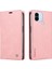Xiaomi Redmi A1 Plus Premium Pu Deri Basit Cüzdan Kılıf Kart Yuvaları Destek Ayağı Manyetik Kapatma Darbeye Dayanıklı Kapak (Yurt Dışından) 1