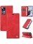 Xiaomi 12T Pro Premium Pu Deri Basit Cüzdan Kılıf Kart Yuvaları Destek Ayağı Manyetik Kapatma Darbeye Dayanıklı Kapak (Yurt Dışından) 4