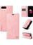 iPhone 8 Plus Premium Pu Deri Basit Cüzdan Kılıf Kart Yuvaları Destek Ayağı Manyetik Kapatma Darbeye Dayanıklı Kapak (Yurt Dışından) 5