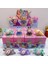 Sevimli Duruşma Duruş Mini Bebekler Şanslı Çanta 12 Pcs Kawaii Oyuncaklar Masaüstü Dekor Süsleri Koleksiyonu Noel Hediyesi: 12 Pcs Seti (Yurt Dışından) 1
