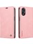 Oppo A38 4g Premium Pu Deri Basit Cüzdan Kılıf Kart Yuvaları Destek Ayağı Manyetik Kapatma Darbeye Dayanıklı Kapak (Yurt Dışından) 1
