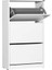 Flat Duo 3 Katlı Geniş Ayakkabılık Dolabı - Beyaz 4
