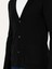 Erkek Siyah Slim Fit Yün Karışımlı Düğmeli Triko Hırka 50277418-VR046 7