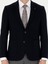 Erkek Lacivert Slim Fit Yün Karışımlı Spor Ceket 50270156-VR033 6