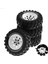 4 Adet 1.9 Inç Metal Jant Lastik 1/10 Rc Paletli Trx4 SCX10 D90 4103 90046 Fr4 Fms Nt4-Beyaz (Yurt Dışından) 5