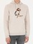 Erkek Bej Melanj Regular Fit Pamuk Karışımlı Kapüşonlu Sweatshirt 50272475-VR156 6