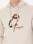 Erkek Bej Melanj Regular Fit Pamuk Karışımlı Kapüşonlu Sweatshirt 50272475-VR156 7