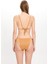 Kadın Ten Rengi Simli Küçük Üçgen Bikini Takımı 25SW030ST 5