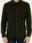 Erkek Haki Regular Fit Uzun Kollu Kadife Gömlek 50276943-VR027 7