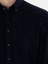 Erkek Lacivert Regular Fit Uzun Kollu Kadife Gömlek 50276943-VR033 7