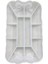 Silikon Avrupa Dantel Fiyonk Tasarımlı Silikon Kalıp Büyük Boy 20X11.3 cm 4