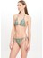 Kadın Çok Renkli Etnik Desenli Üçgen Bikini Takımı 25SW007ST 2